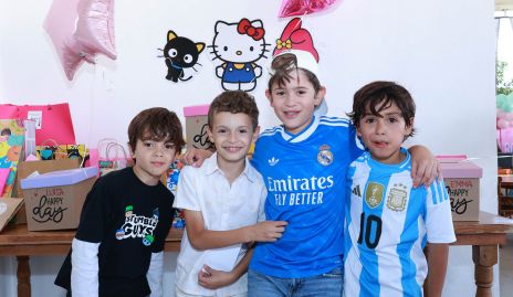  Diego, Tomás, Juan Carlos y Julián.