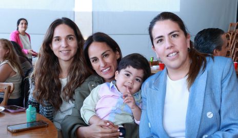  María José Leal, Gloria Leal, José Pablo Meade y Gaby Carrillo.