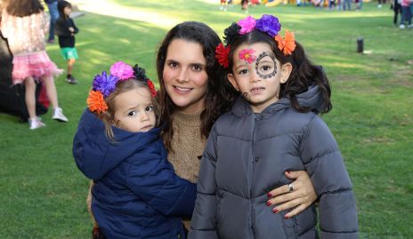  Luisa Meade, Jessica Martín Alba y Alessa Meade.