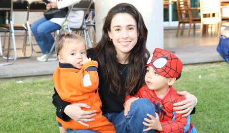  Mayte Díaz, Teresa de Díaz Infante y Federico Díaz.
