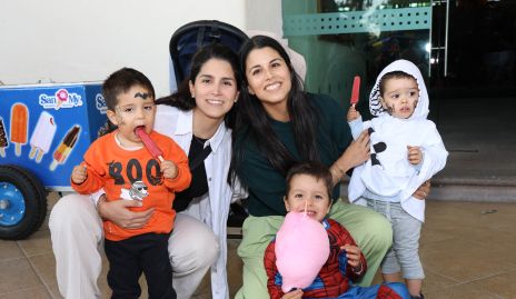   Jerónimo Hernández, Daniela González, Lucía González, Andrés Espinosa y Marcelo Espinosa.