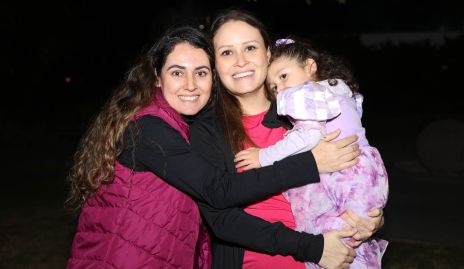  Marcela Zapata, Fátima Castro e Isabela Zapata.