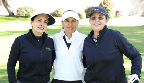  Alma Méndez, Elsa Castillo y Marcela Rangel.