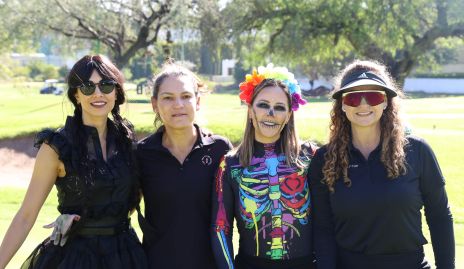  Lucía Galarza, Maricela Pérez, Isabela Morales y Laura Hallal.