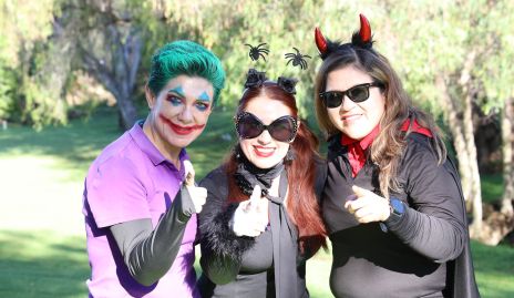  Margarita Padilla, Adriana Jiménez y Nancy Gámez.