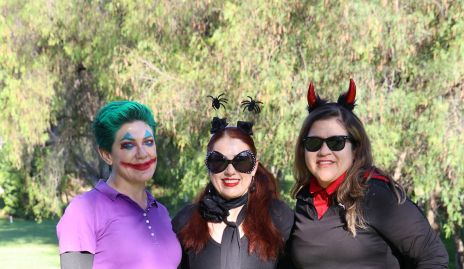  Margarita Padilla, Adriana Jiménez y Nancy Gámez.