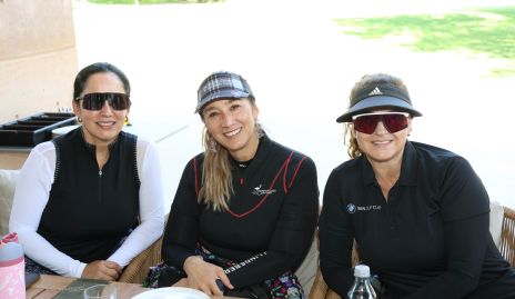  Alma Méndez, Rocío Moctezuma y Laura Hallal.