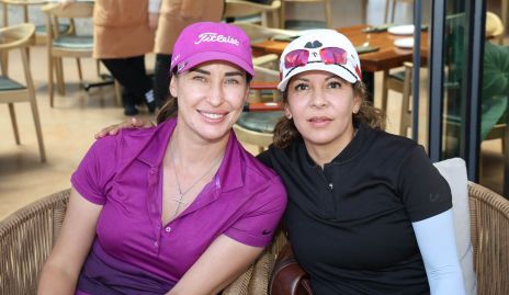  Olessia Shevchenko y Liliana Fernández.