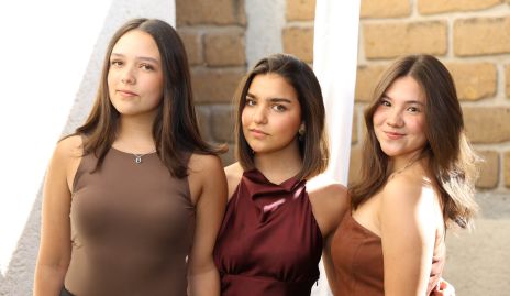  Fernanda Humara, Paulina Garduño y Camila Pérez.