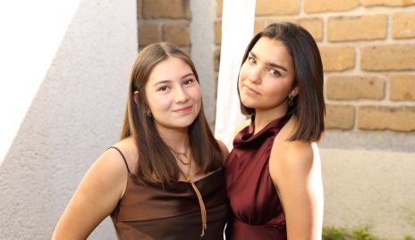  Ana Victoria Oyarbide y Paulina Garduño.