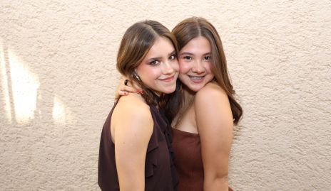  Valentina Cabrera y Camila Pérez.