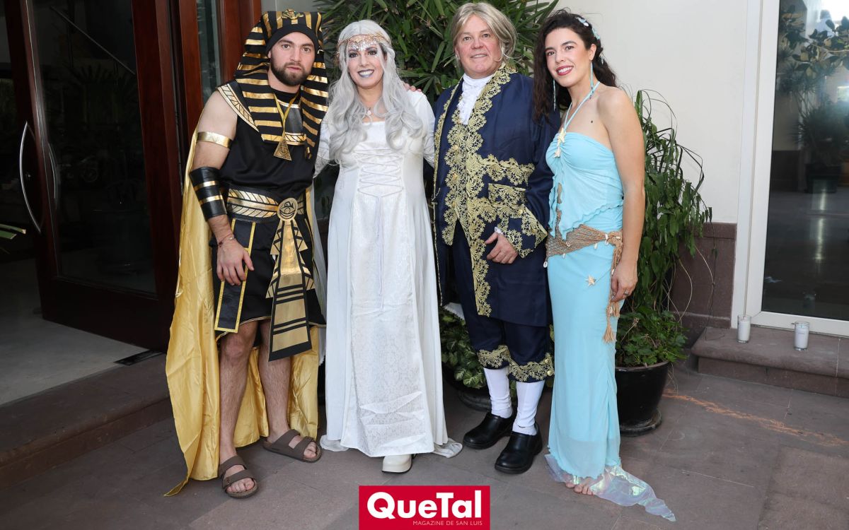 GRAN FIESTA DE DISFRACES PARA CELEBRAR LA VIDA DE CRISTINA PUGA