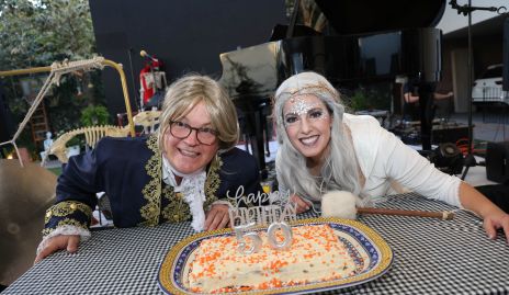  Guillermo Pizzuto y Cristina Puga.