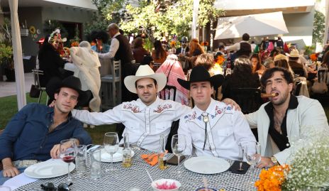  Jean Franco Pizzuto, Jerónimo Gómez, Rodrigo Navarro y Alejandro Navarro.
