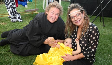  Yolanda Del Valle, Victoria Chávez y Yolanda Puga.