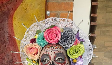  Ana Luisa Lujambio, hermosa Catrina.