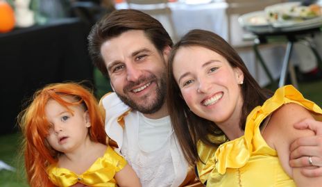  Familia Chávez Navarro, Victoria, Juan Pablo y Yolanda.