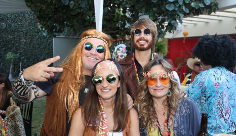  Rodrigo Gómez y Mónica Galarza, Pedro Gabay y Cynthia Valle.