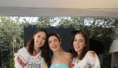  Fer Martínez, Cristi Pizzuto y Anabela Maya.