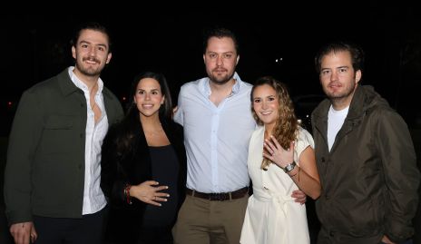 Diego Lozano, Marcela Shekaibán, Pato Lozano, Lucila Andrade y José Antonio Lozano.