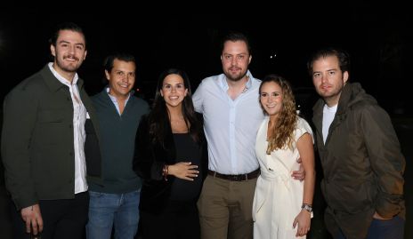  Diego Lozano, Carlos Andrade Obregón, Marcela Shekaibán, Pato Lozano, Lucila Andrade y José Antonio Lozano.