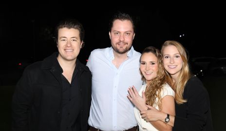  Gastón Lozano, Pato Lozano, Lucila Andrade y Ale Álvarez.