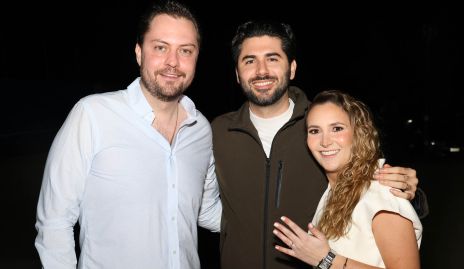  Pato Lozano, René Padilla y Lucila Andrade.