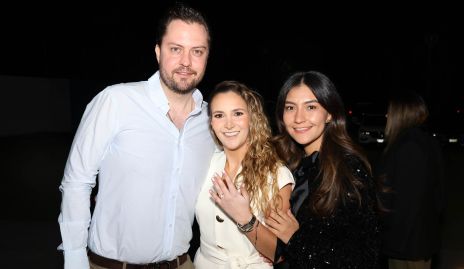  Pato Lozano, Lucila Andrade y Pamela Michel.