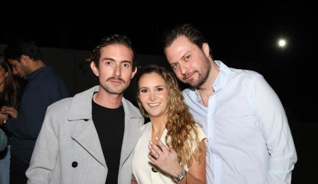  Marco Ciuffardi, Lucila Andrade y Pato Lozano.