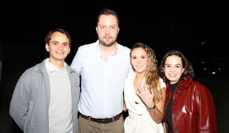  Ricardo Andrés, Pato Lozano, Lucila Andrade y Regina Carrillo.