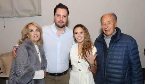  Olga Meade, Pato Lozano, Lucila Andrade y Jaime Valle.