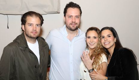 José Antonio Lozano, Pato Lozano, Lucila Andrade y Marcela Shekaibán.