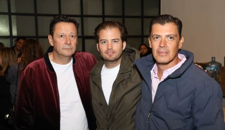  Luis Fernando Lozano, José Antonio Lozano y Rolando Muñoz.
