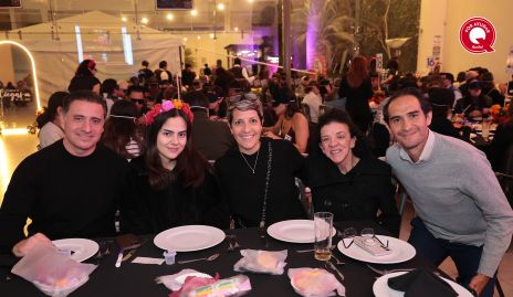 Jesús Jiménez, María José Carrera, Lorena Lara, Alejandra Labastida y Carlos Martín del Campo.