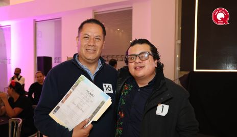  Ismael Vega López y Israel San Román.