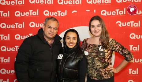  Jesús Cerecedo, Dulce Nieto y María Moya.