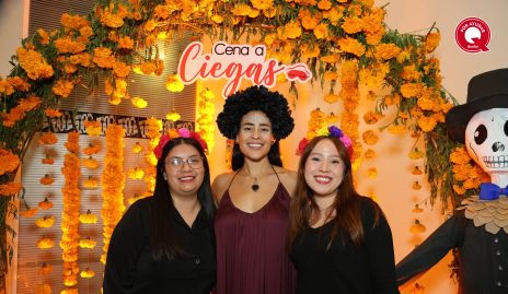  Denisse González, Daniela Domínguez y Jenny Pozos.