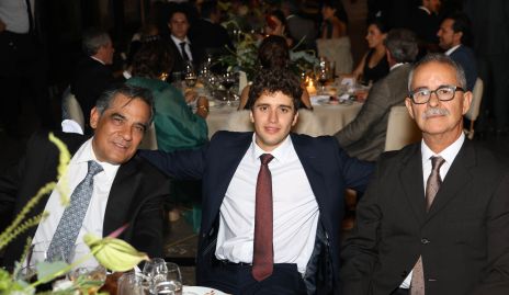  Luis Lambert, Carlos Dávalos y Gustavo González.