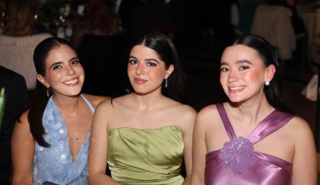  Majo Sardoni, Ivanna Garza y Valeria Chávez.