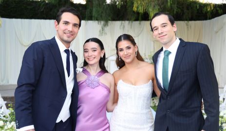  Josef Schonherr Naya, Valeria Chávez, Ana Pao Bravo y Víctor Chávez.