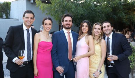 José Cabrera, María Cueli, Julio Galindo, Ana Lu Díaz, Faustina Villarreal y Pablo Martínez.