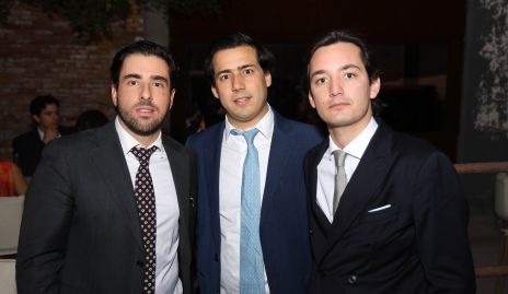  Alejandro Navarro, Gabriel Torres y Sebastián Martínez.