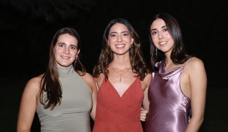  Mercedes Díaz, Paula Ochoa y Andrea de la Torre.