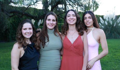  Ilse Gil, Mercedes Díaz, Paula Ochoa y Ana Lucía Díaz.