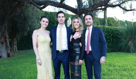  Susana Navia, Miguel Andrés, Joselyn Córdova y Adrián Naya.