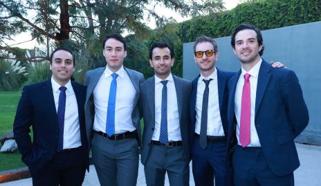  Eduardo Serrano, Rodrigo Herrera, Mario del Valle, Alejandro Naya y Juan Gerardo Ortuño.