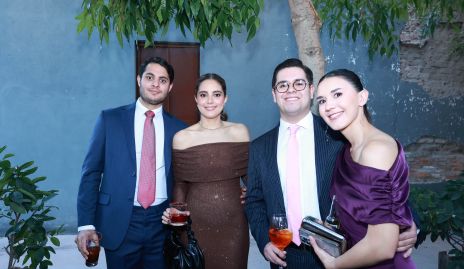  Alan González, Valentina Hernández, Daniel Reyes y Eugenia Castañón.