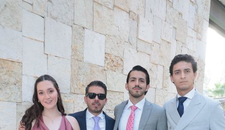  Emilia Noyola, Tito Estrada, Juan Pablo Lomelí y Paco Ponce.