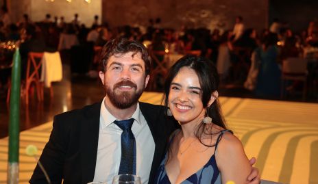  Rainer Neumann y Abigail López.