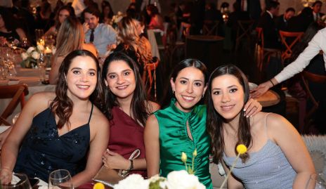  María Meade, Marcela Duque, Consuelo Madrid y Ana Gaby Alba.